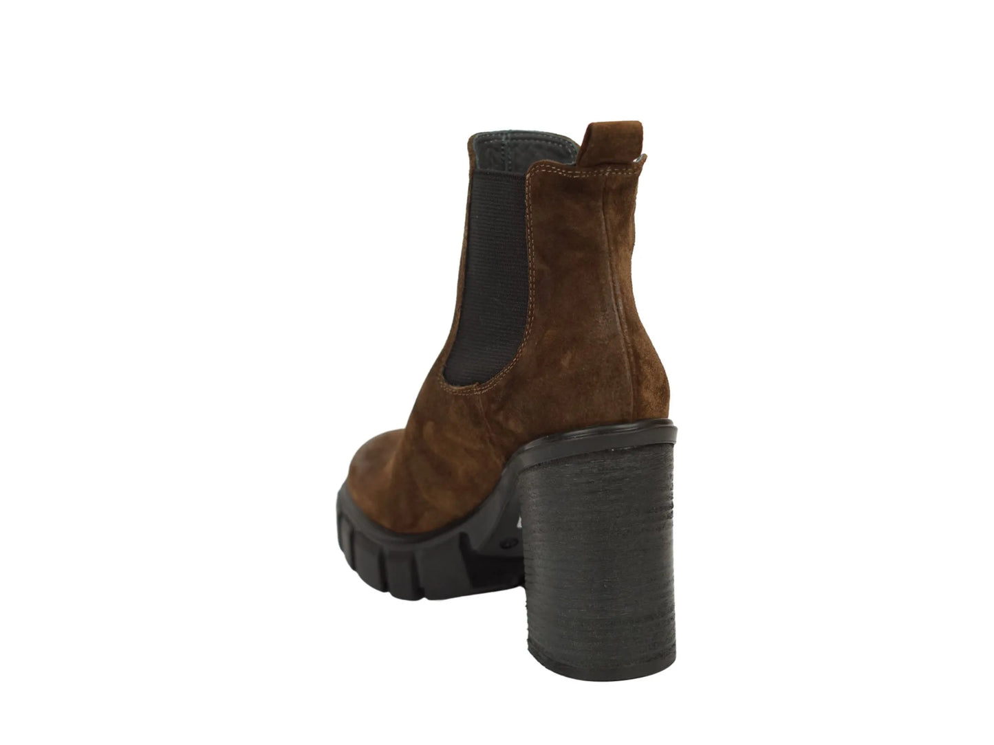 Stivaletto lonigro camoscio marrone