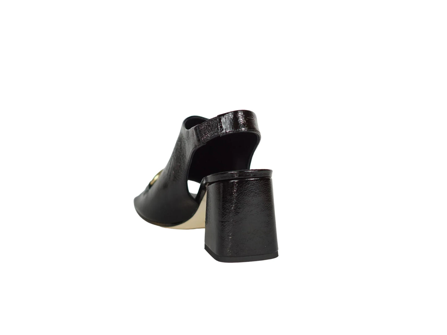 Sandali Lonigro in pelle naplak nero