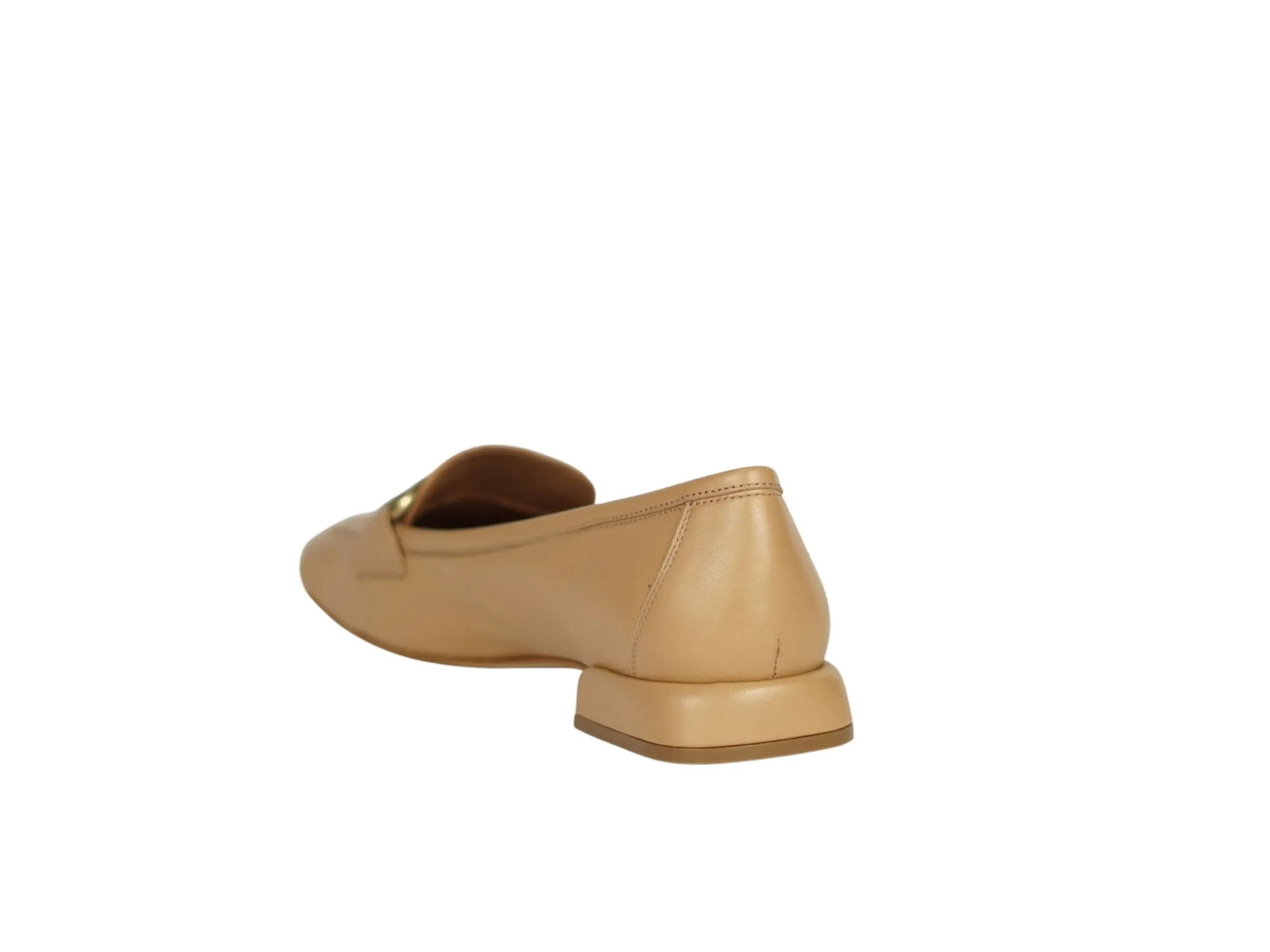 Mocassini Lonigro in pelle nude con morsetto