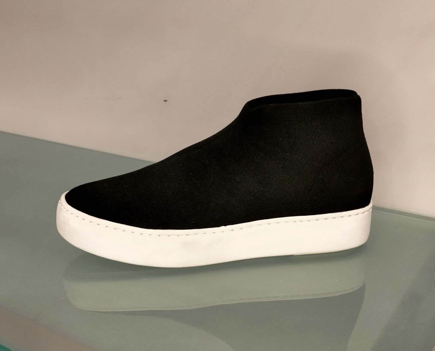 Sneakers WHAT FOR in tessuto elasticizzato nero