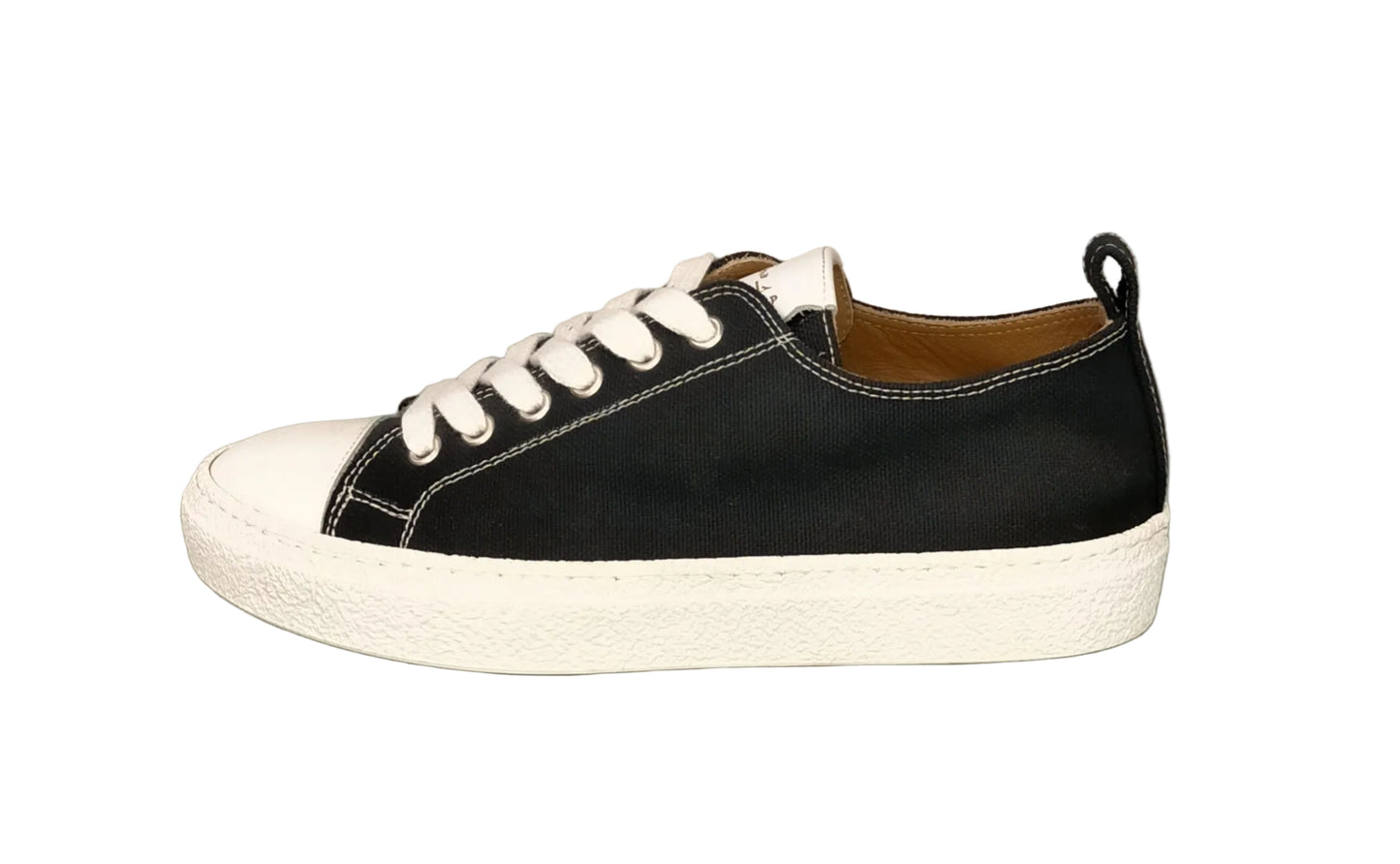 Sneakers VIA ROMA 15 in tessuto nero