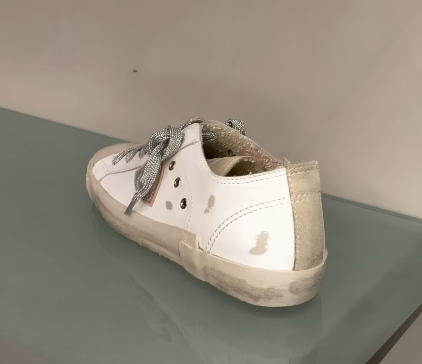 Sneakers PHILIPPE MODEL in pelle bianca