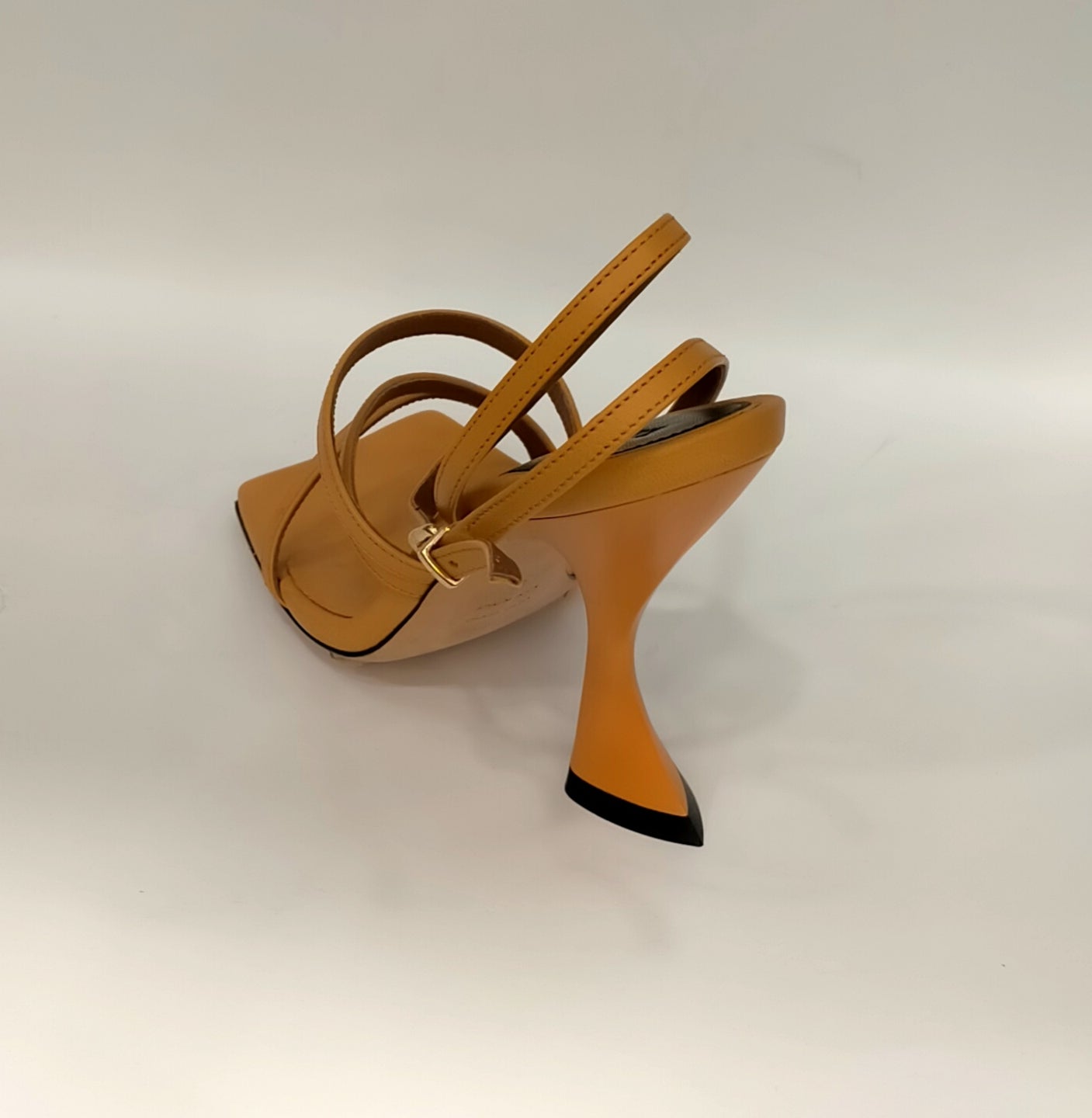 Sandali LONIGRO in pelle arancio