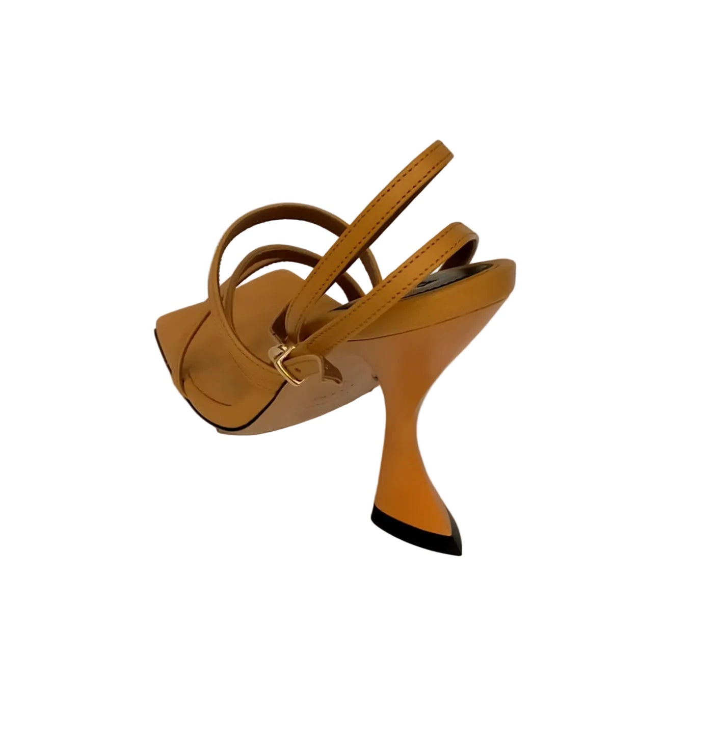 Sandali LONIGRO in pelle arancio
