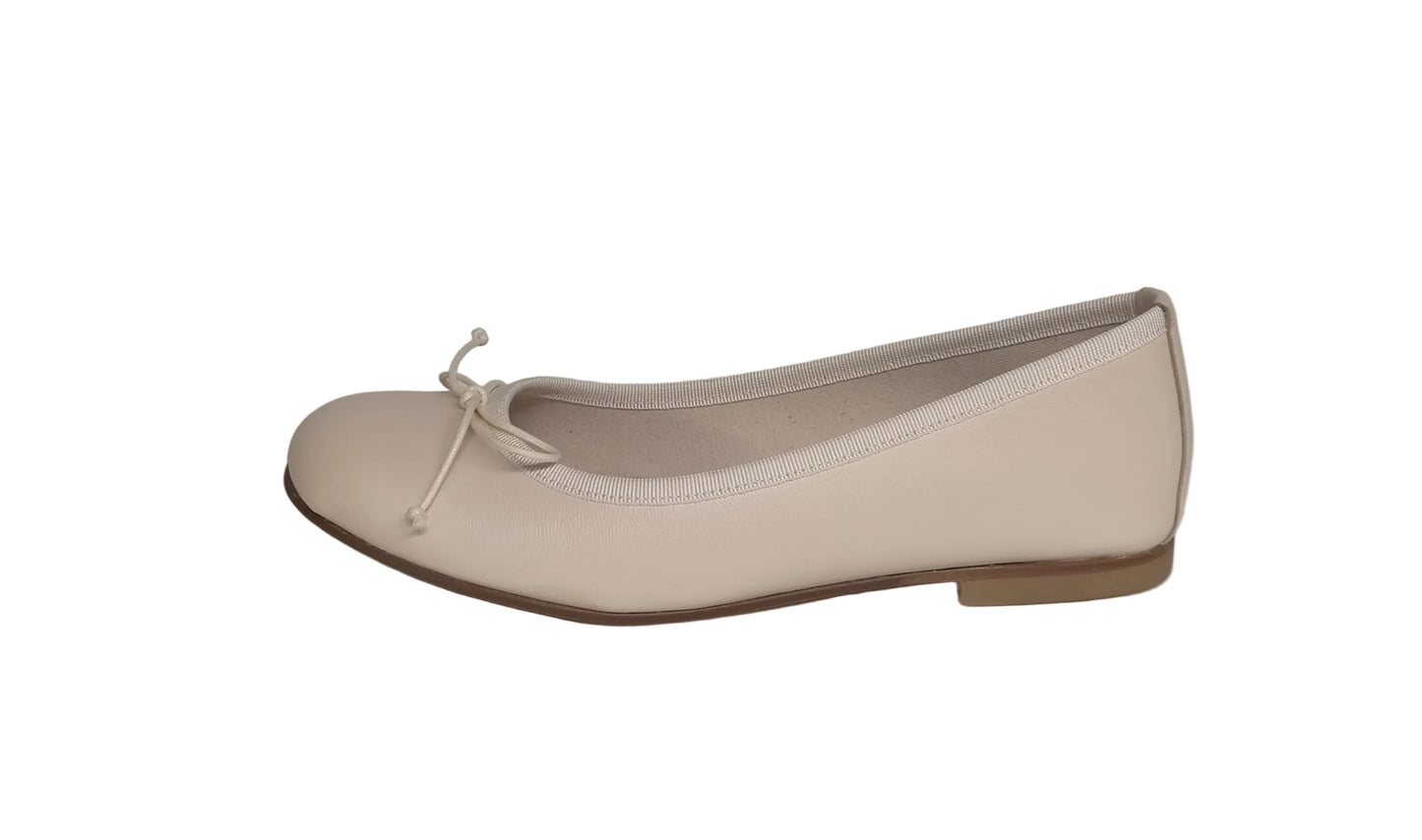 Ballerine LONIGRO in pelle beige chiaro