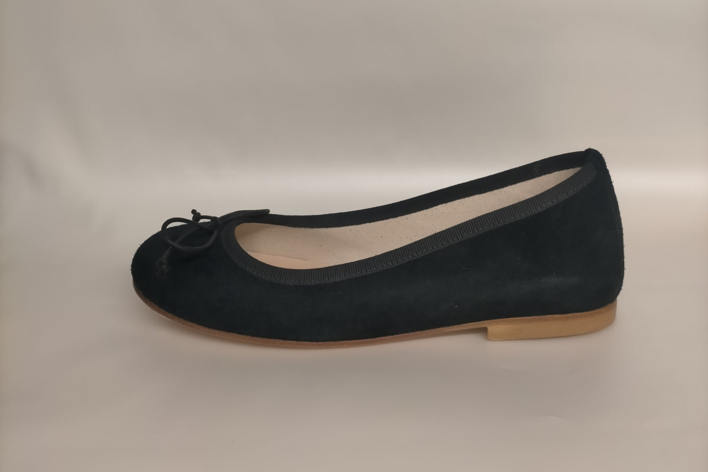 Ballerine LONIGRO in camoscio nero