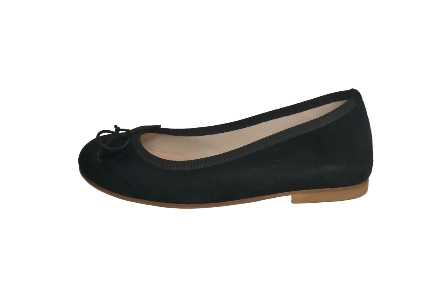 Ballerine LONIGRO in camoscio nero