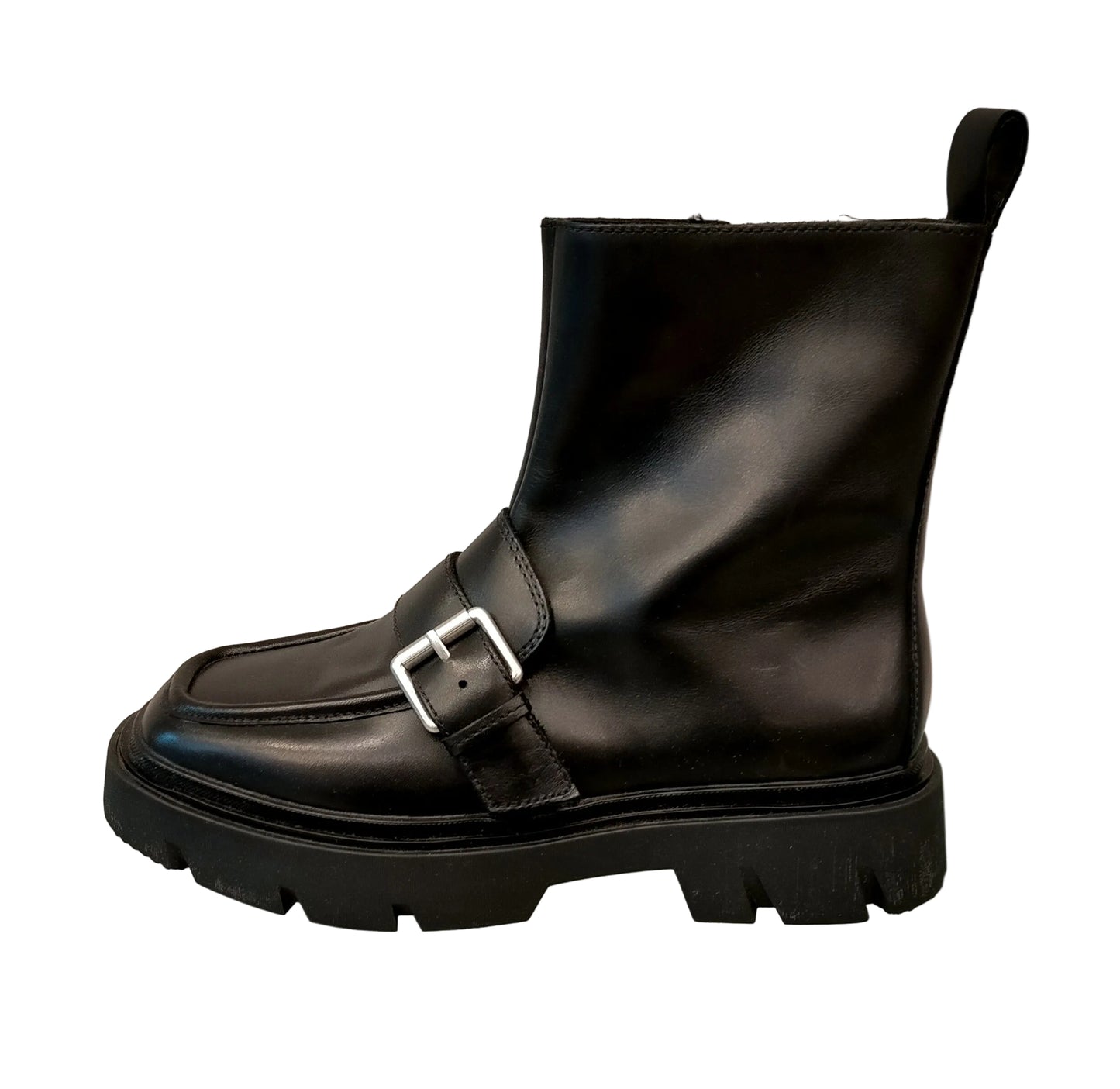 Stivaletti ASH in pelle nera