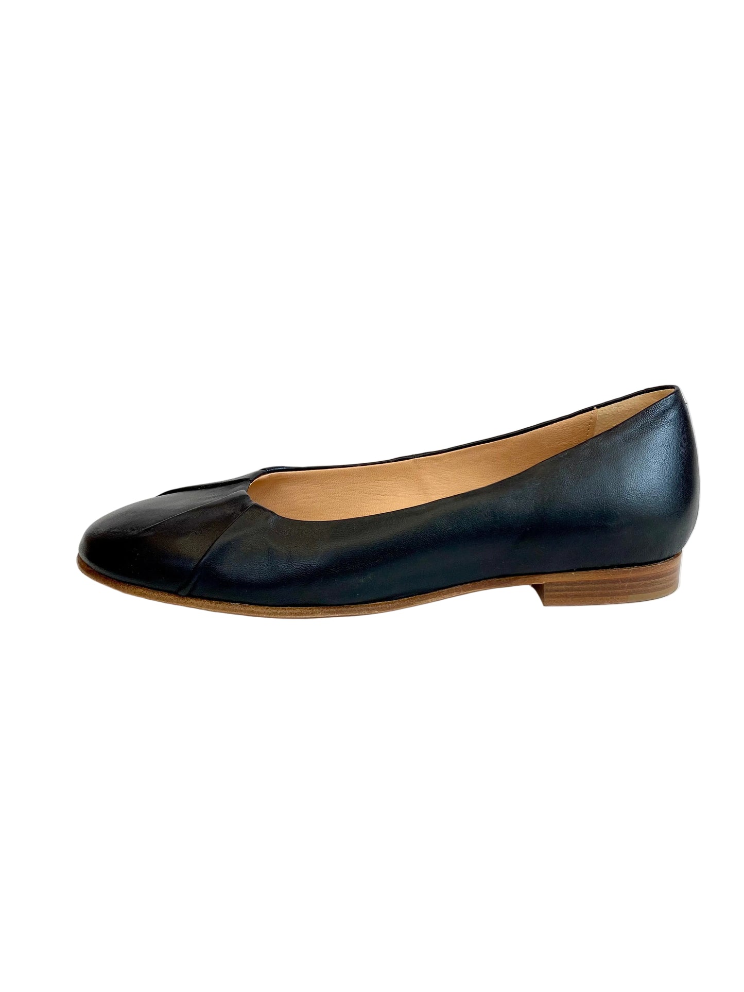 Ballerina Lonigro nappa nera 4300S