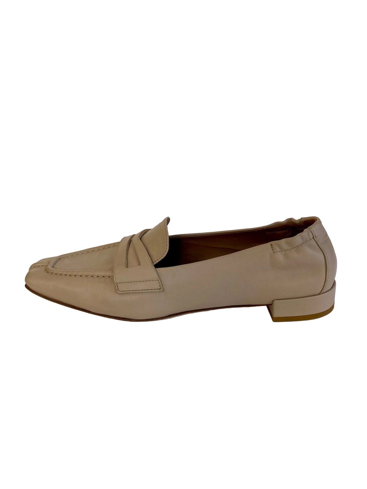 Mocassino Lonigro in nappa beige 8584