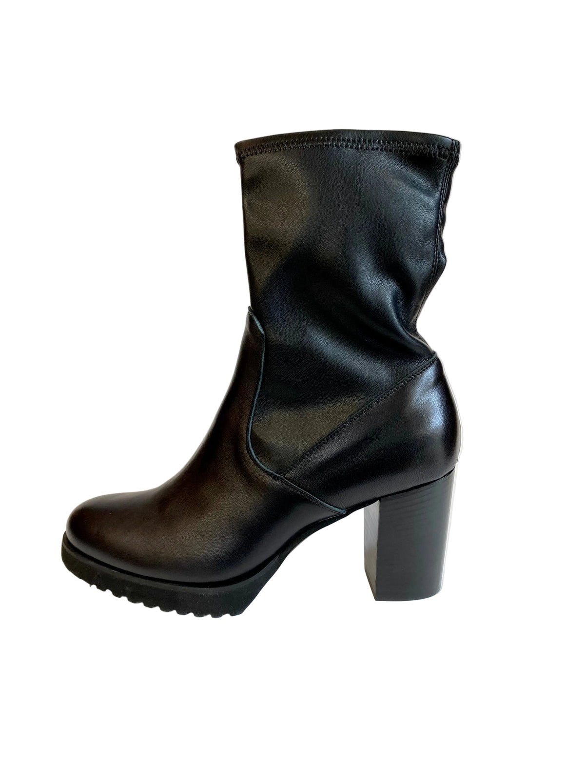 Stivaletto Lonigro pelle nera M302
