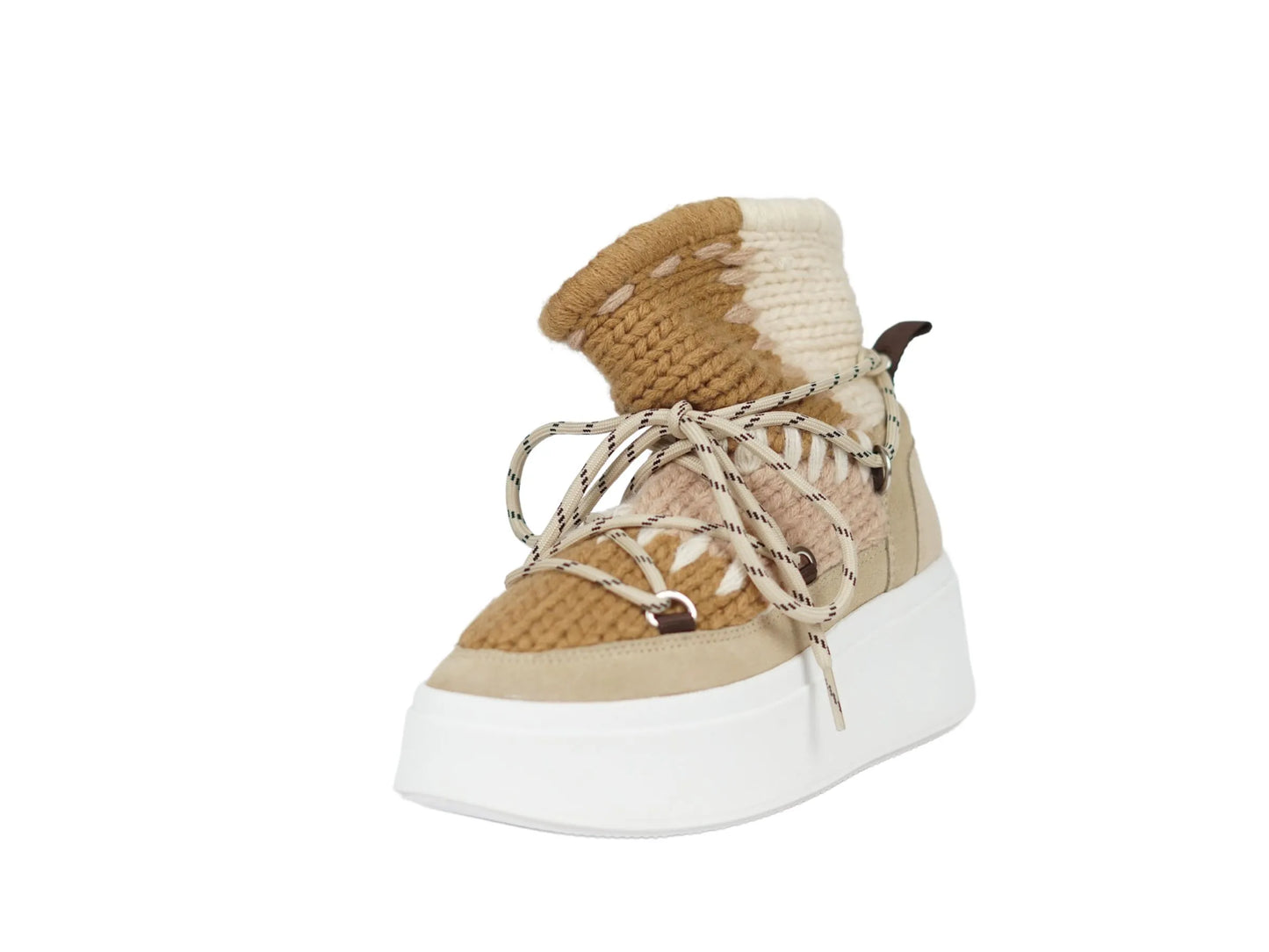 Stivaletto ash lana beige