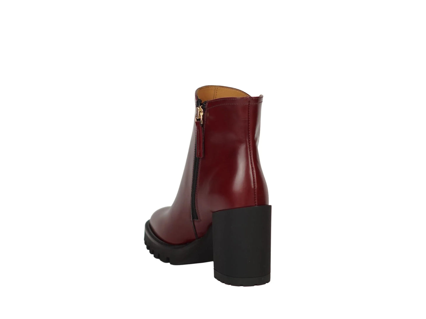 Tronchetto Lonigro spazzolato bordeaux