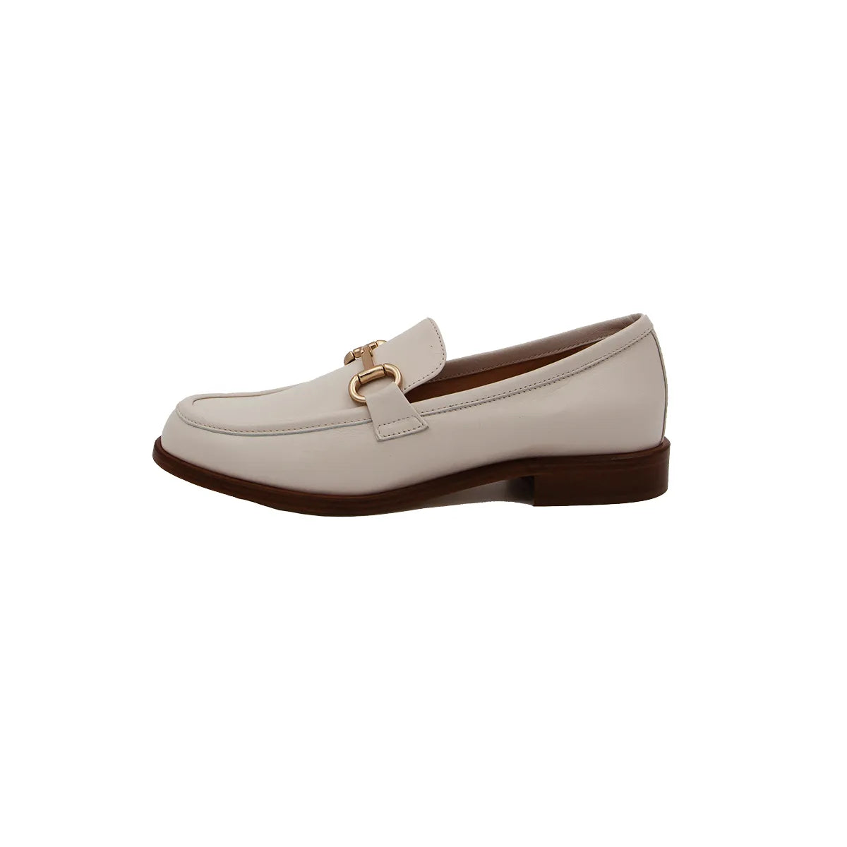 Mocassini LONIGRO con morsetto nappa milk