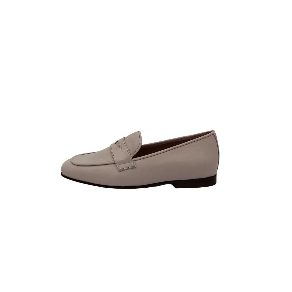 Mocassini Lonigro in nappa milk