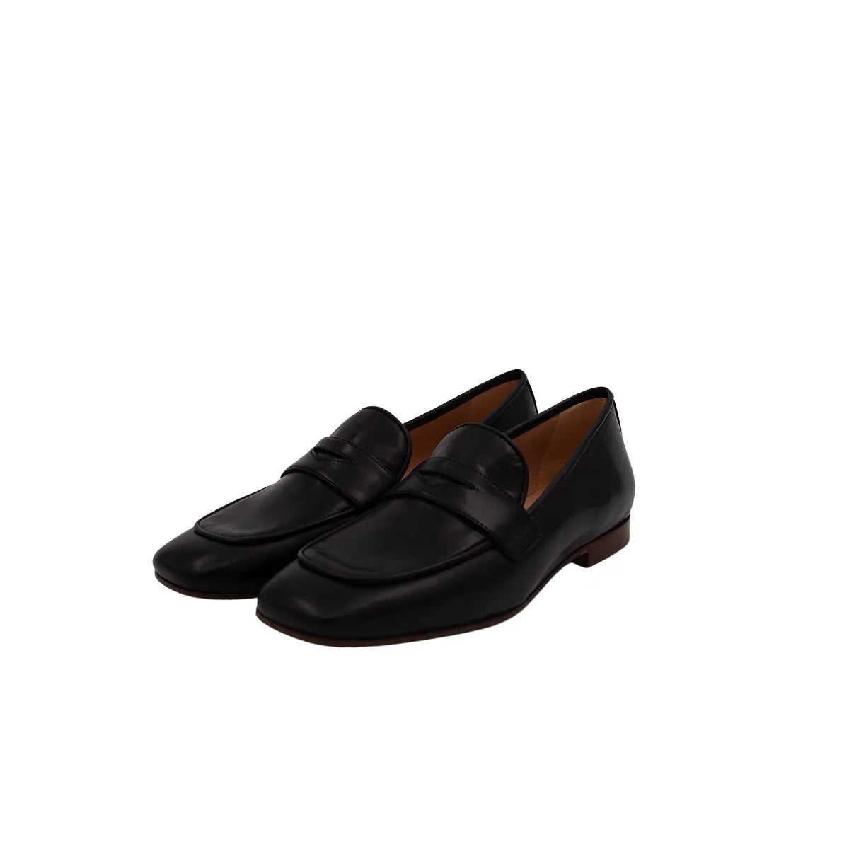 Mocassini Lonigro in nappa nera