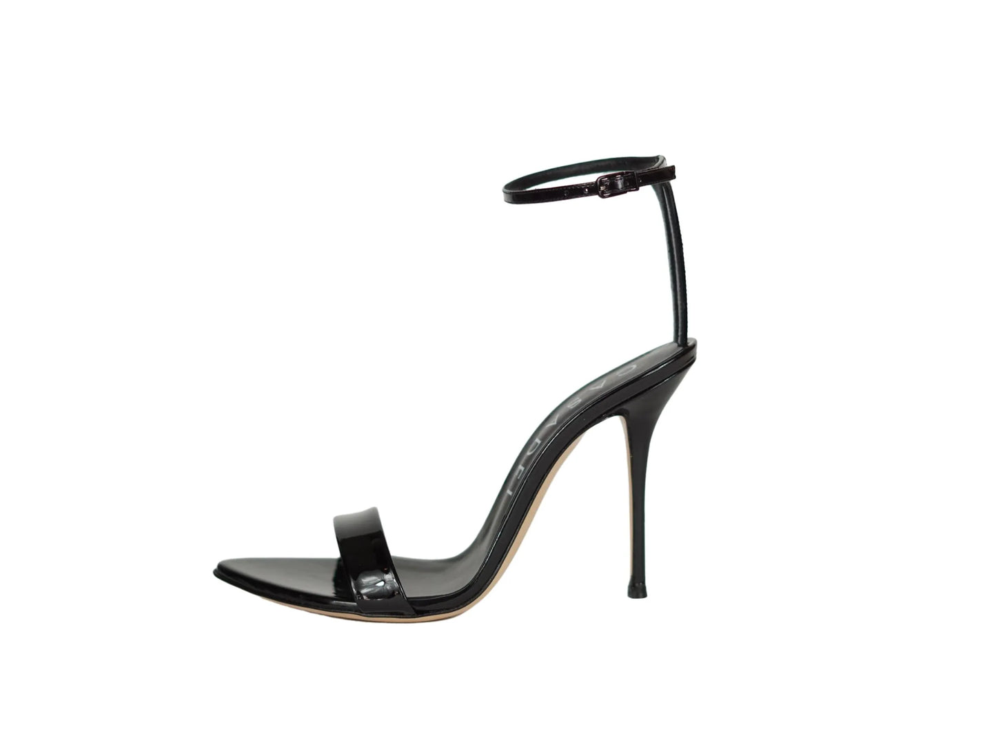 Sandali Casadei in vernice nera