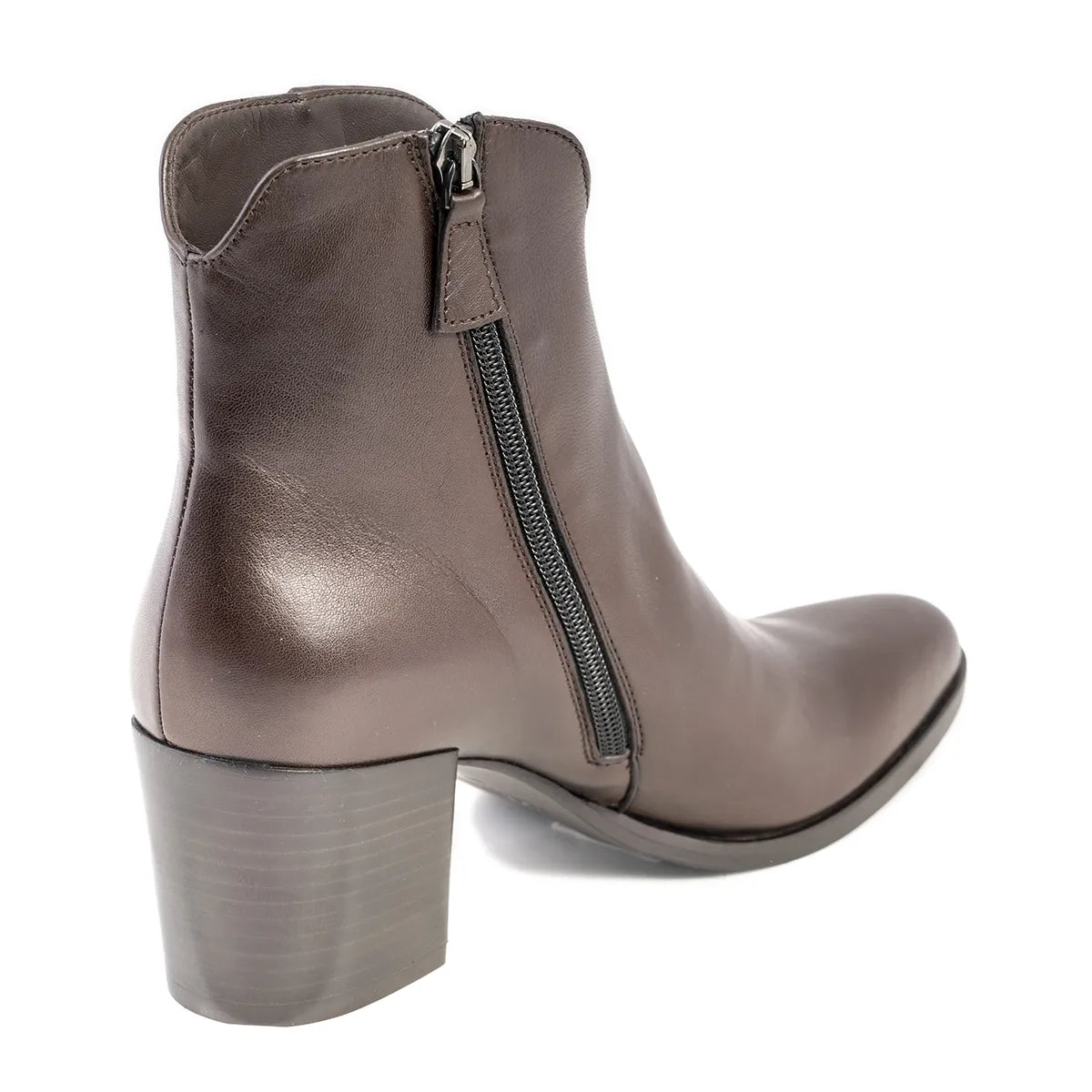 Stivaletto Lonigro pelle marrone 595-17