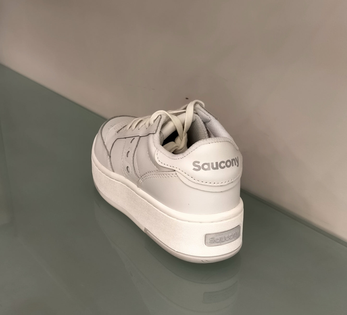 Sneakers SAUCONY in pelle bianca