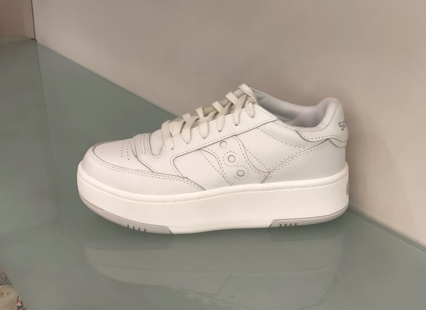 Sneakers SAUCONY in pelle bianca