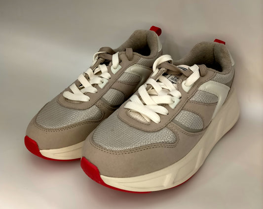 Sneakers FESSURA SHOES RUN in tessuto/camoscio beige