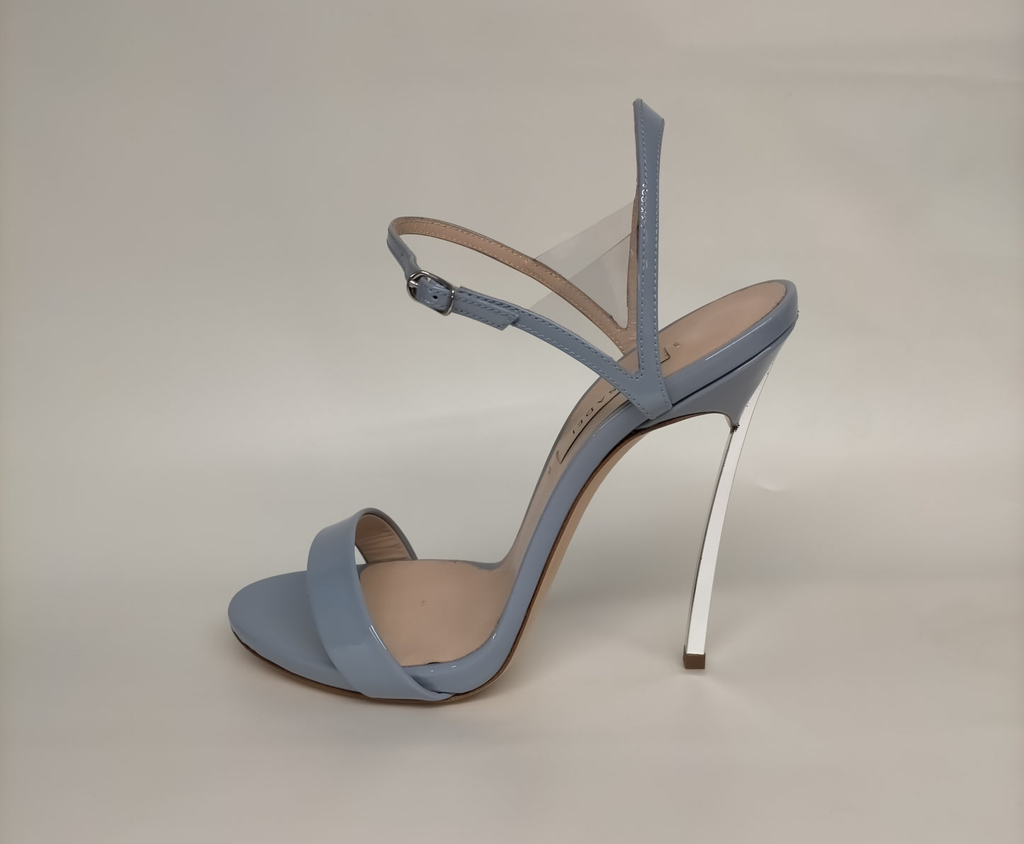 Sandali CASADEI 1L488 in vernice Tiffany Stonegray
