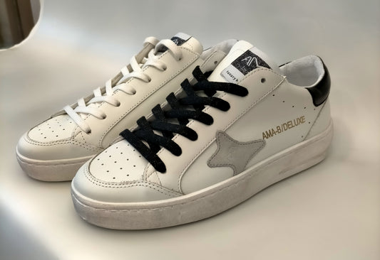 Sneakers AMA BRAND 4041 SLAM logo grigio tallone nero