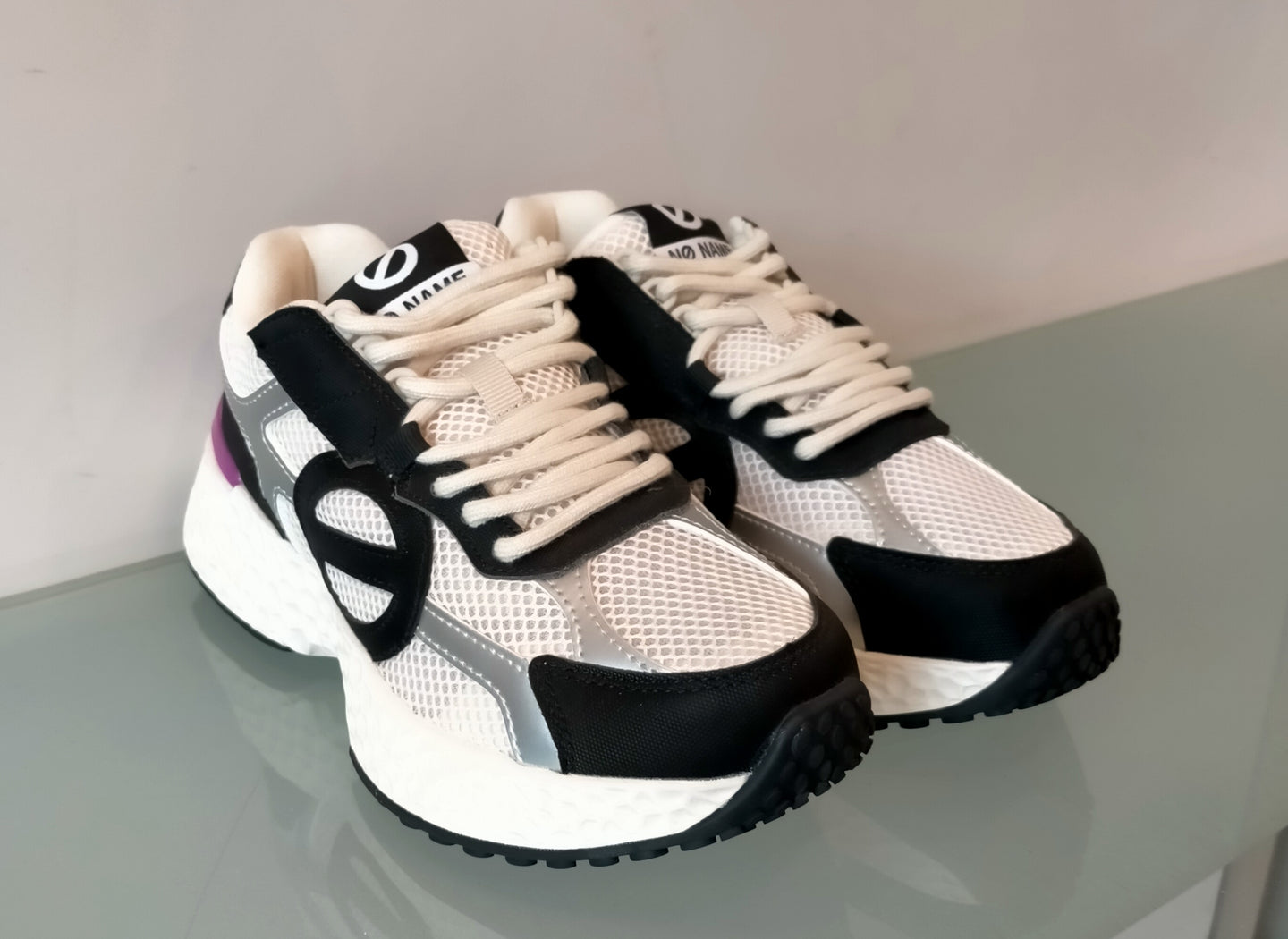 Sneakers NO NAME CARTER 2.0 RUNNER W white/silver/black