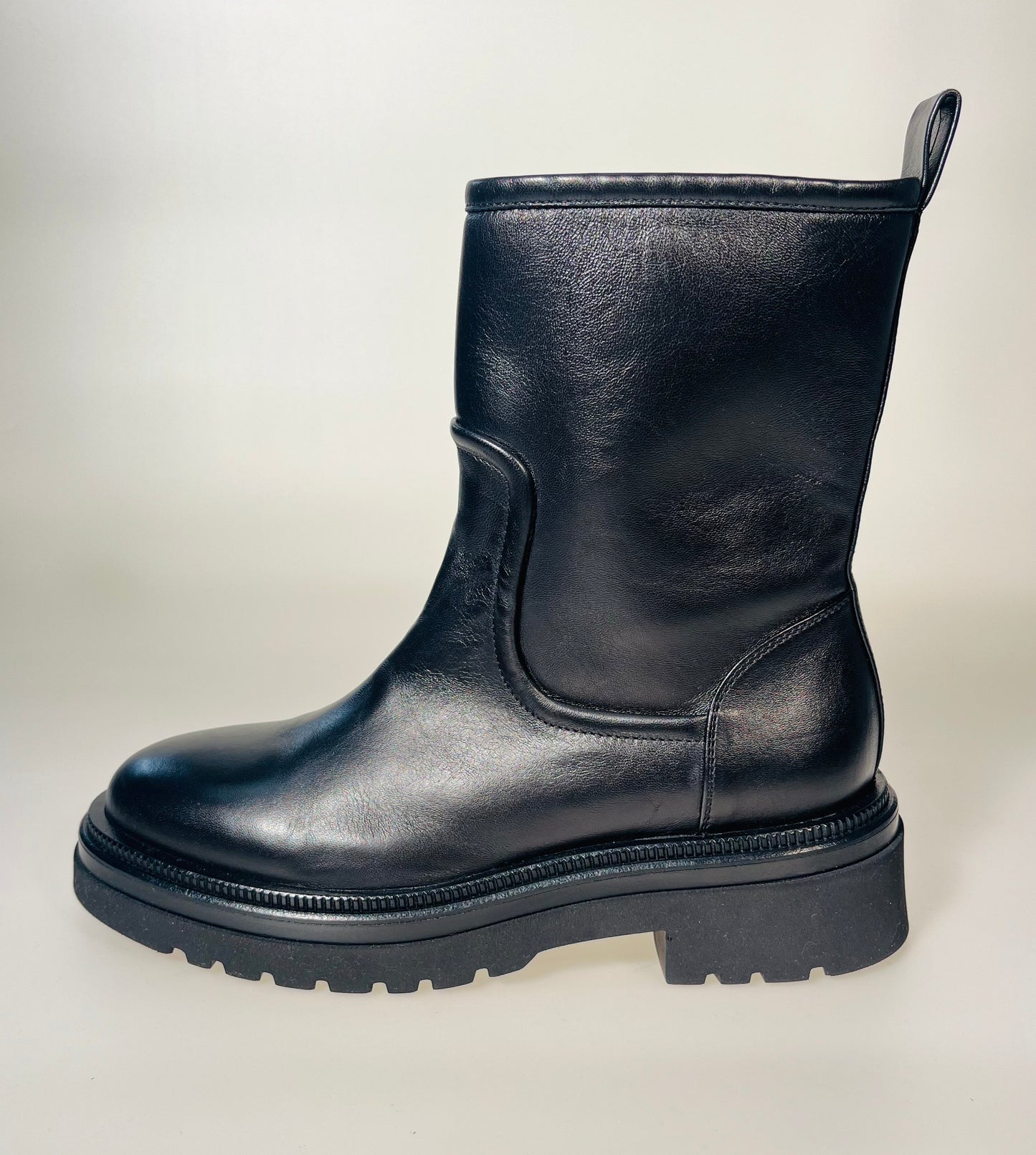 Stivaletti LONIGRO art. T214 in nappa nera