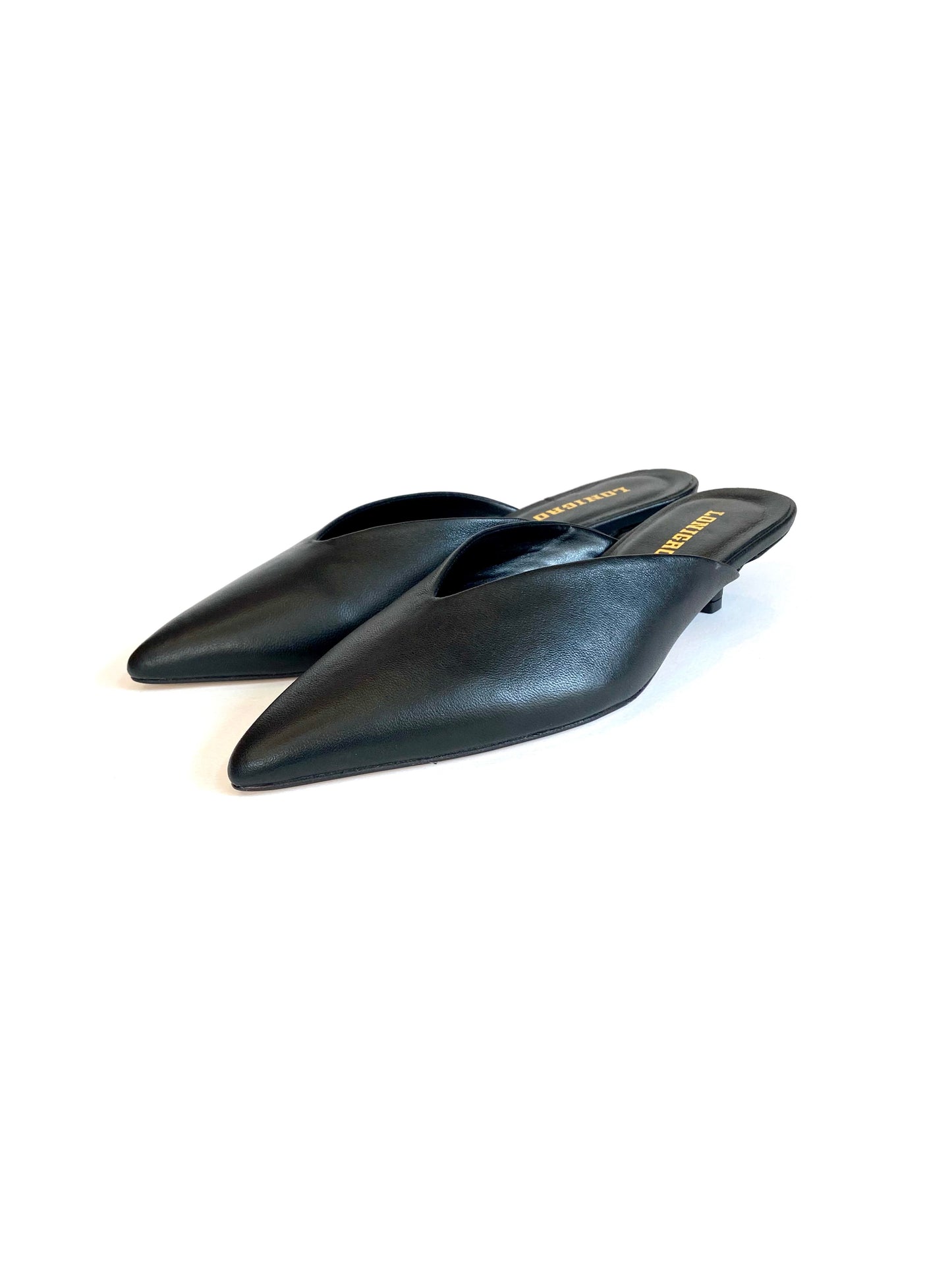Sabot Lonigro nappa nera Q02466N
