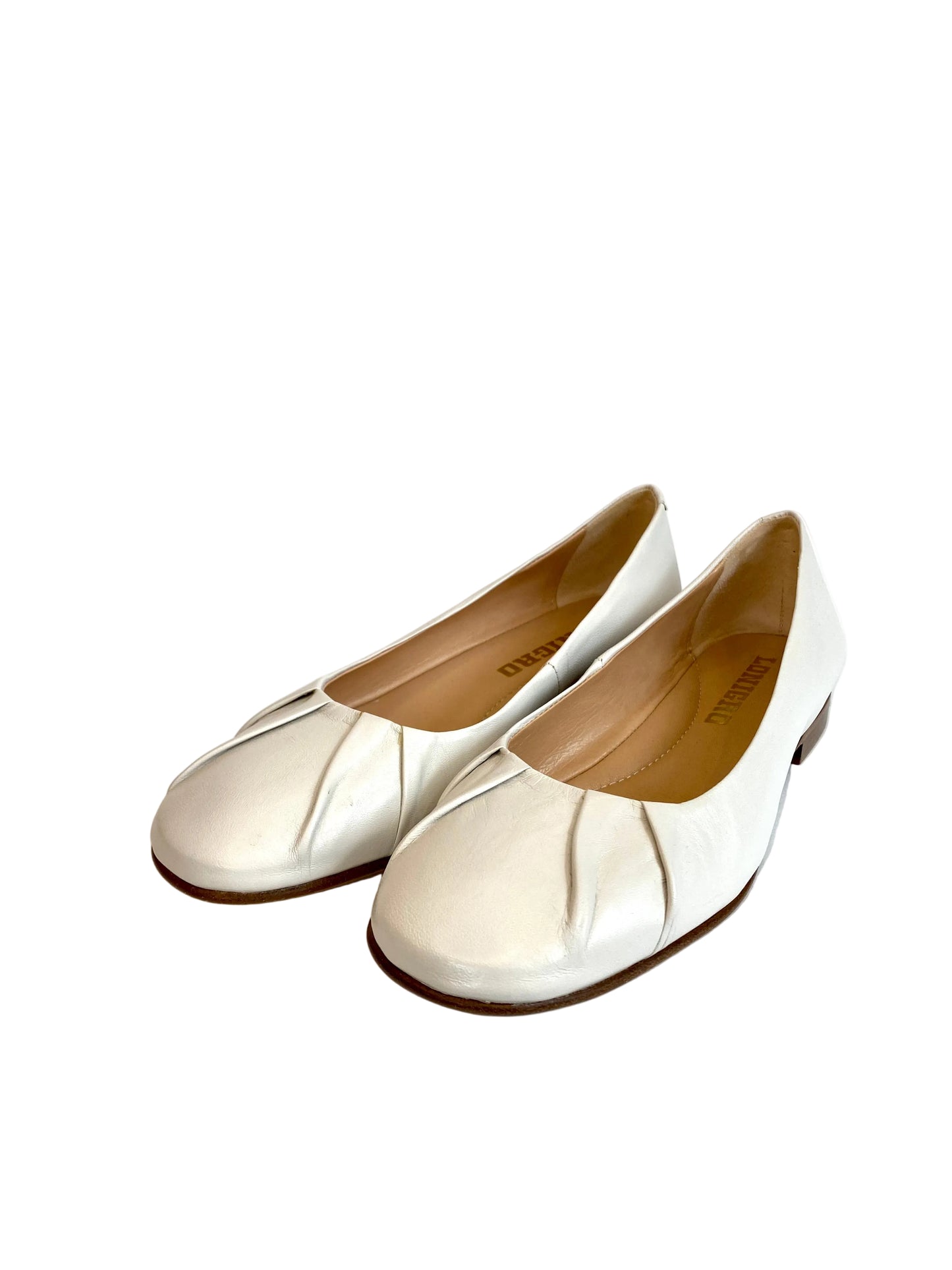 Ballerina Lonigro nappa avorio 4300S