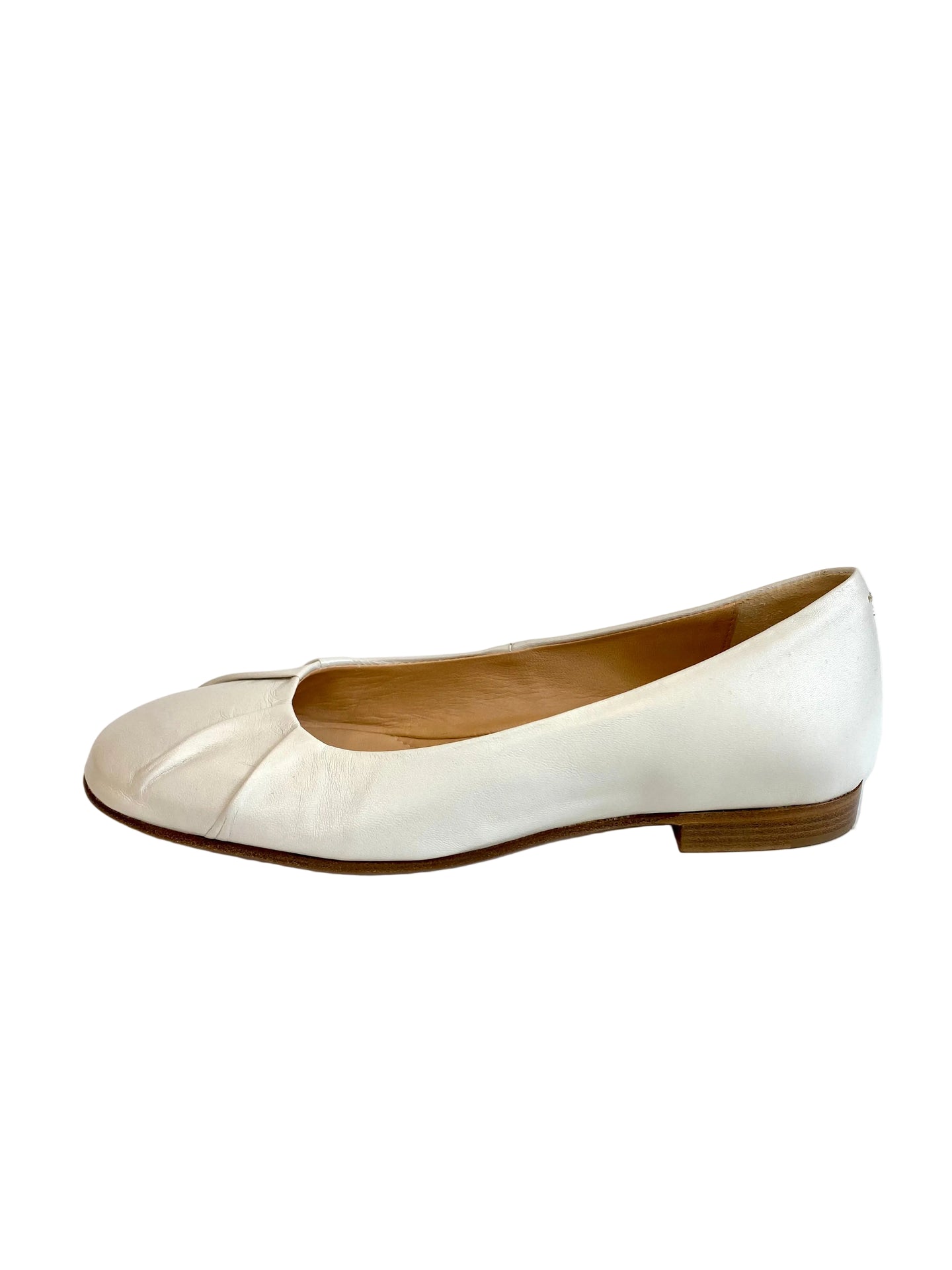 Ballerina Lonigro nappa avorio 4300S