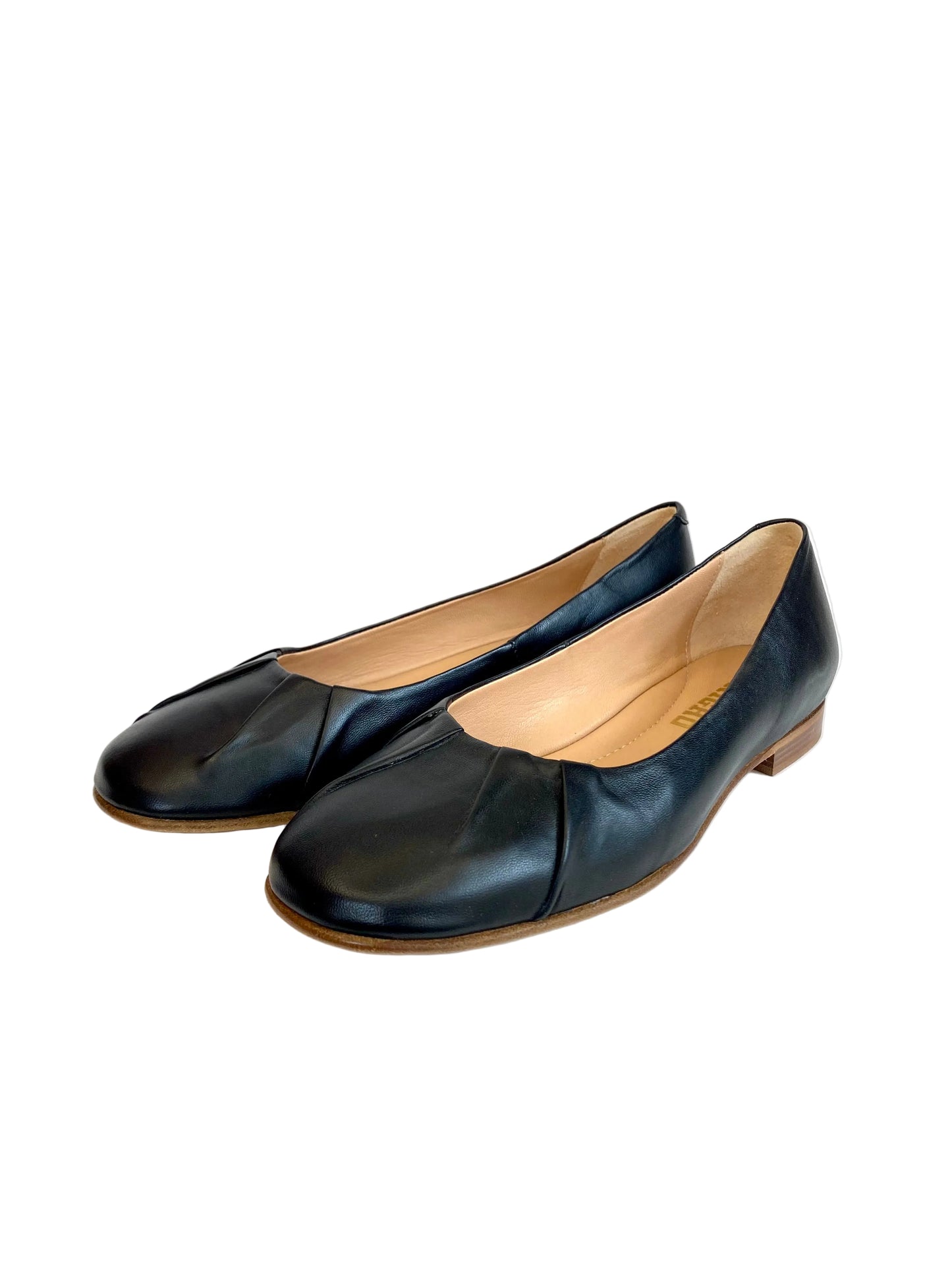 Ballerina Lonigro nappa nera 4300S