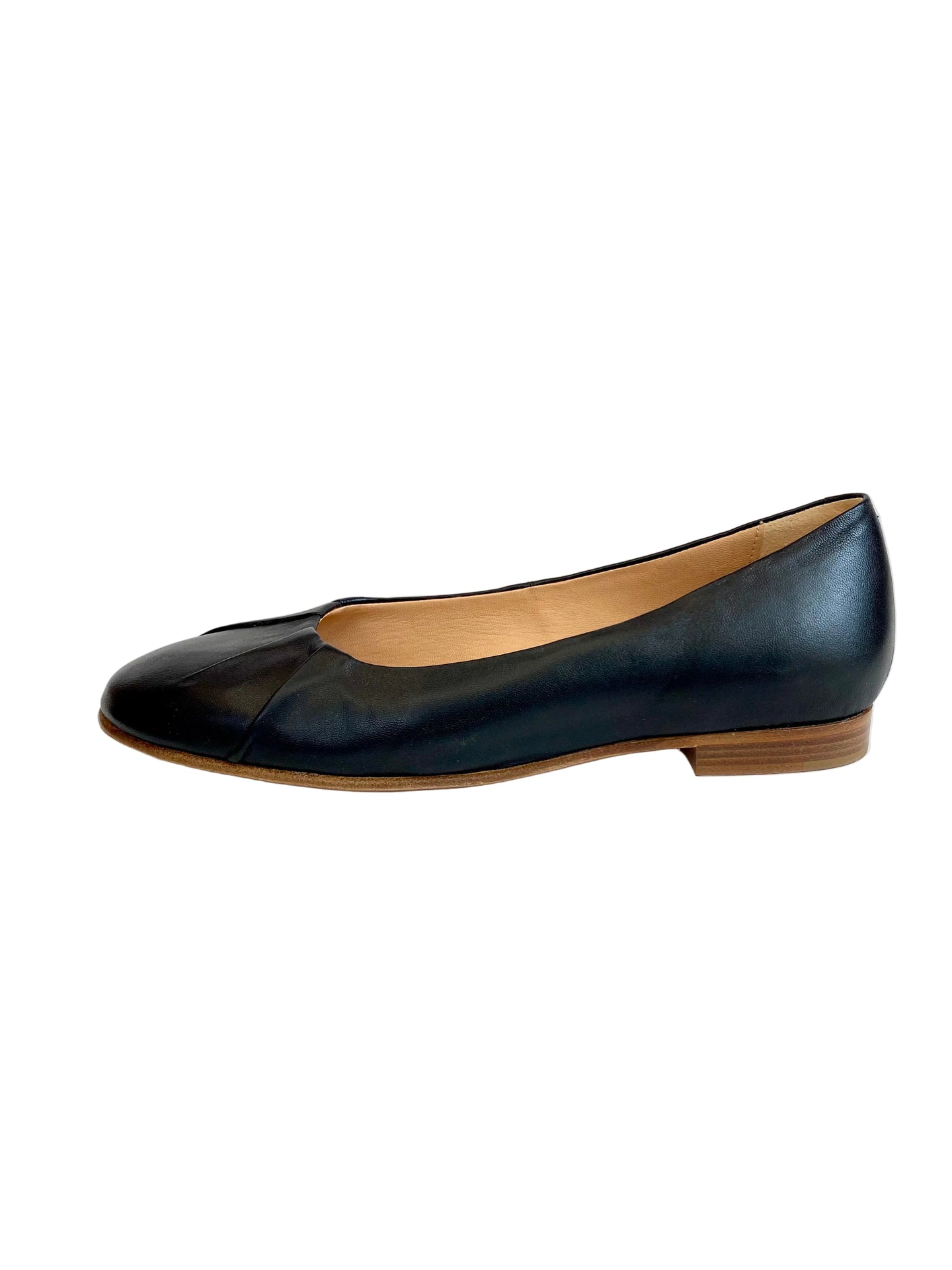 Ballerina Lonigro nappa nera 4300S