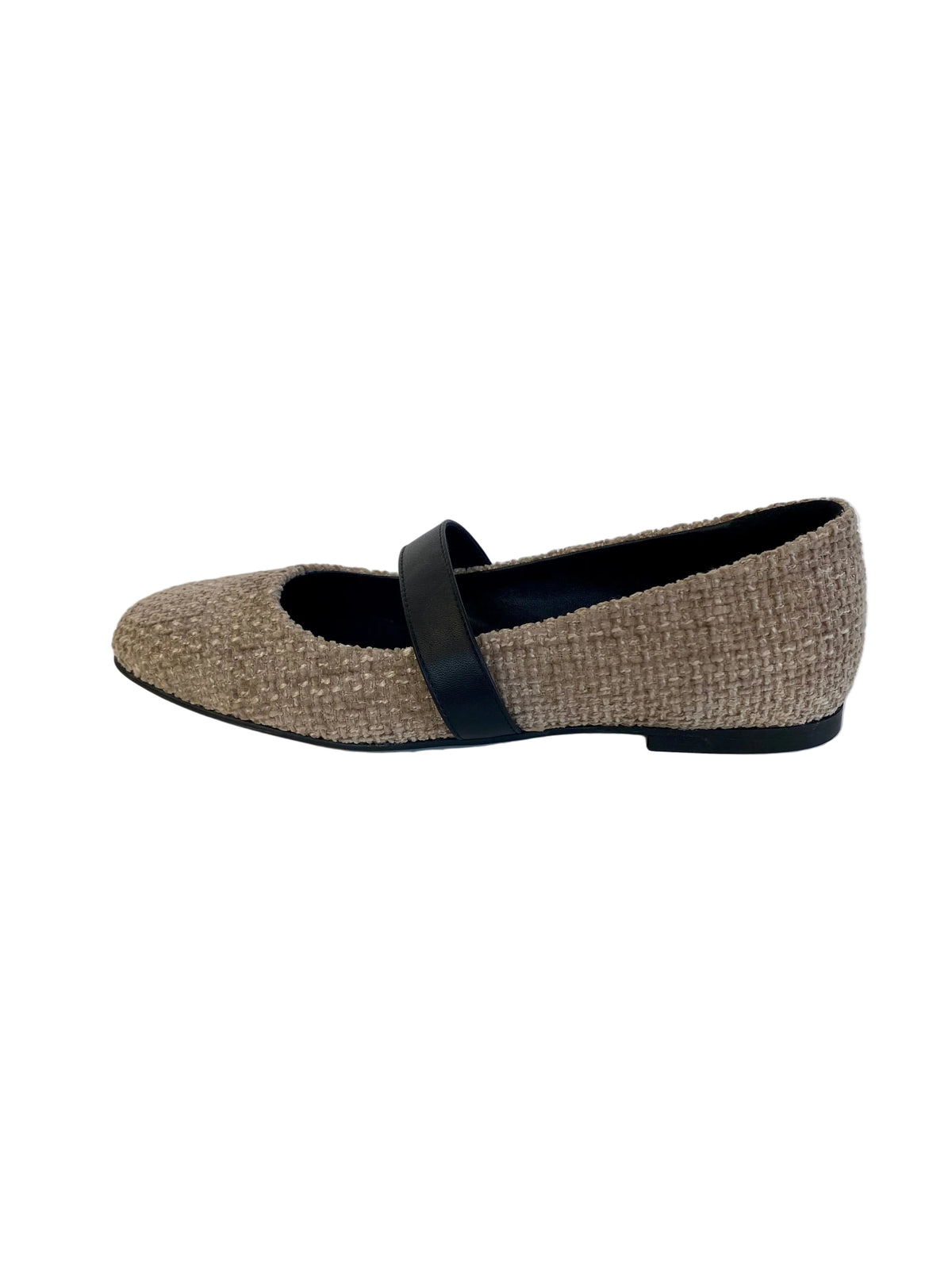 Ballerina Lonigro in bouclè beige BA125