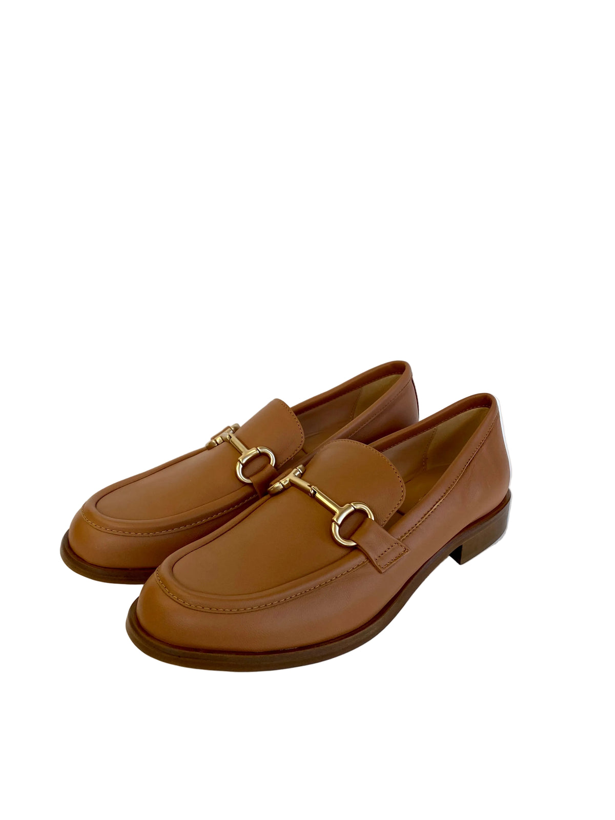 Mocassino Lonigro in pelle color cuoio 2502