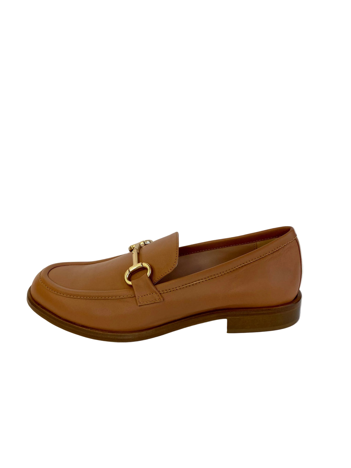 Mocassino Lonigro in pelle color cuoio 2502