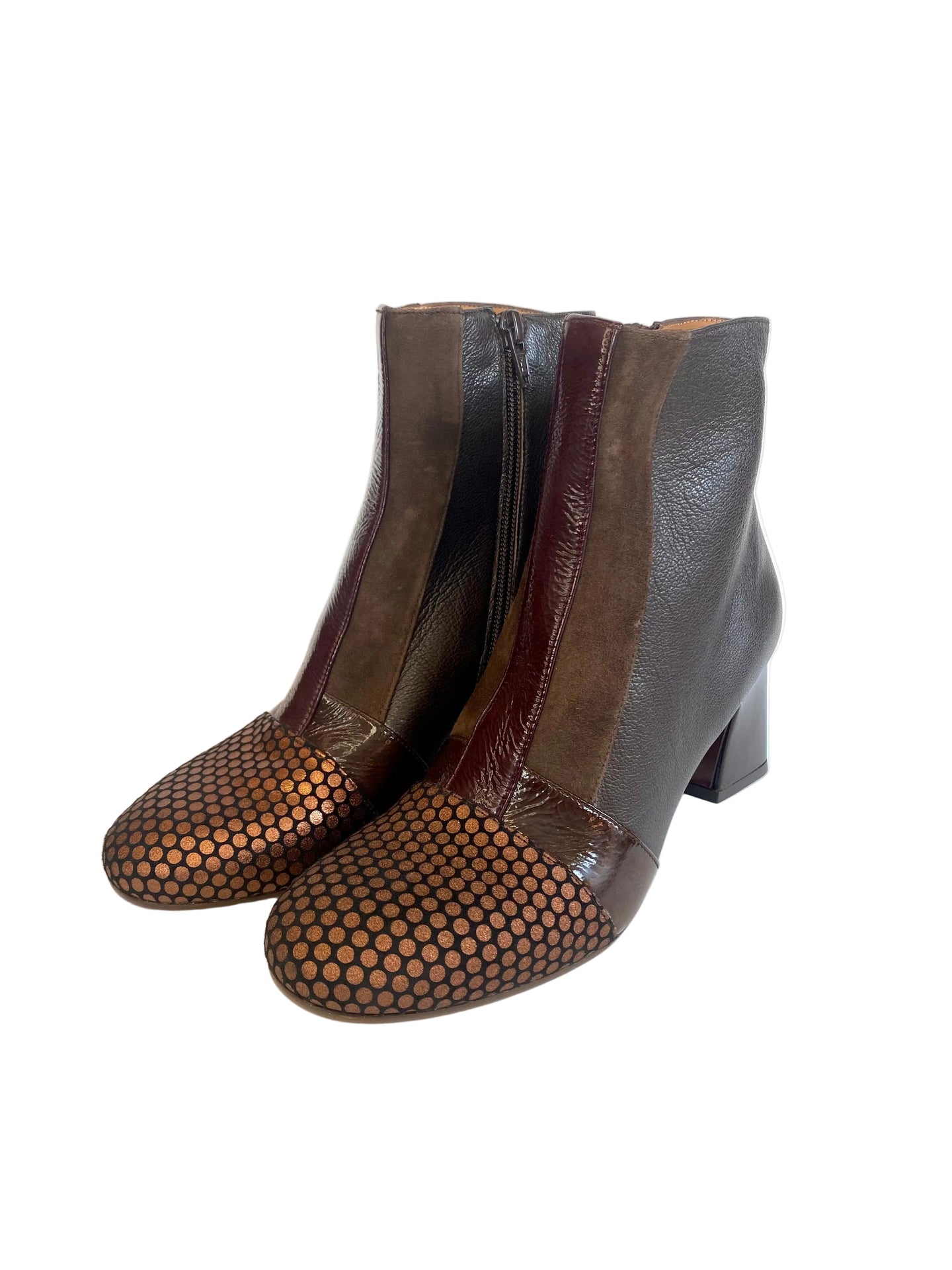 Stivaletto Chie Mihara nappa marrone FITAS