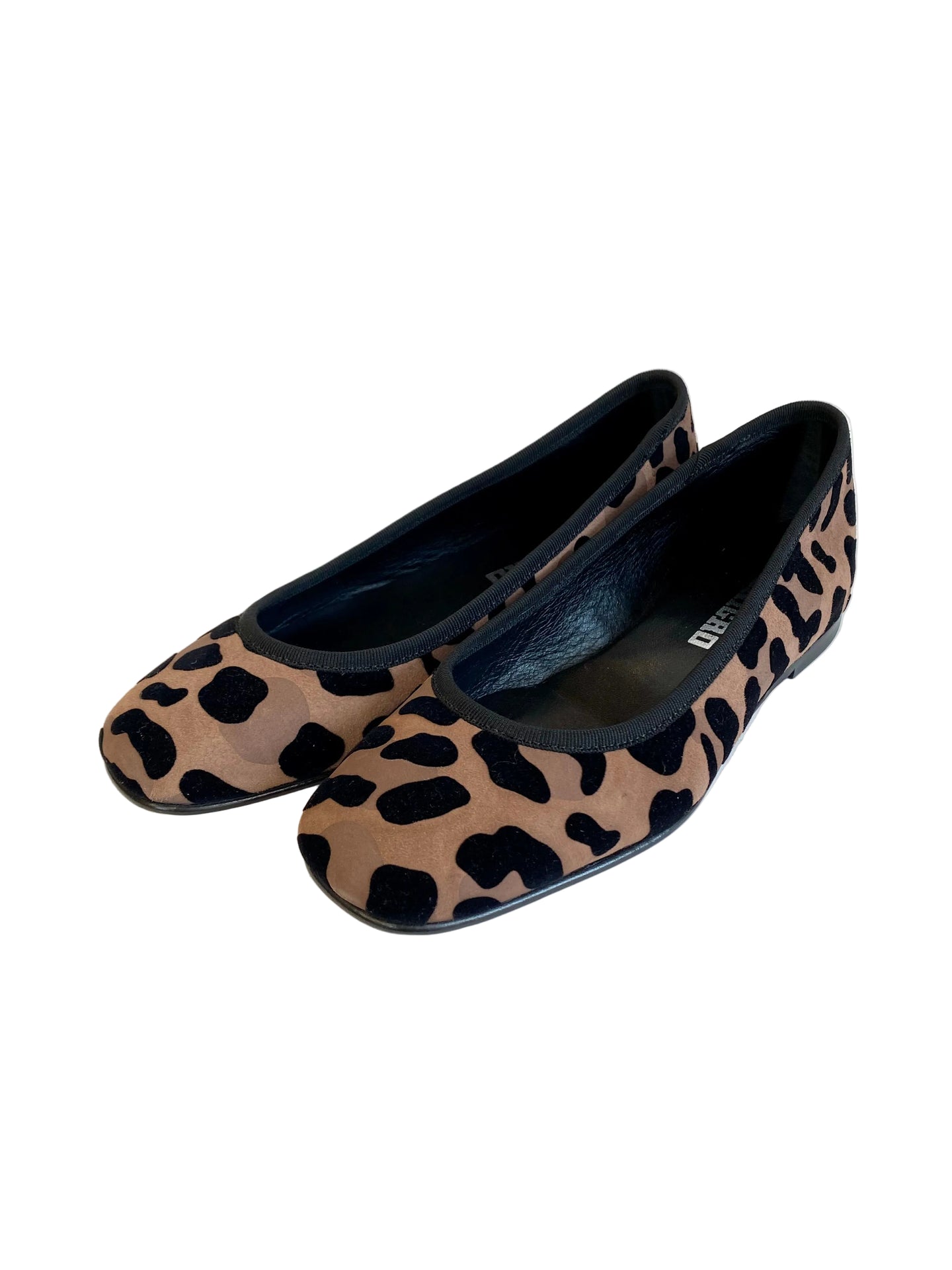 Ballerina Lonigro camoscio taupe maculato BA207Z