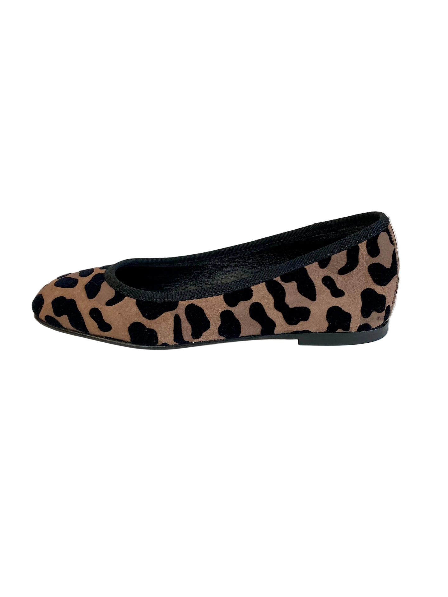 Ballerina Lonigro camoscio taupe maculato BA207Z